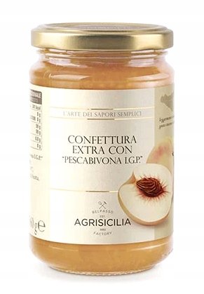 Agrisicilia Konfitura z Brzoskwiniami Bivona 360g Inna producent