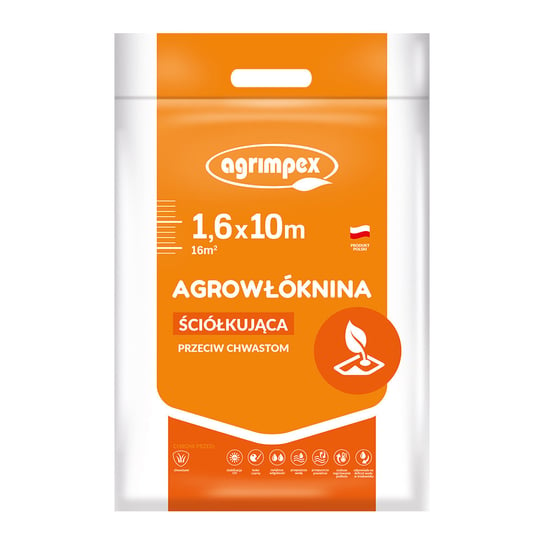 Agrowłóknina Hobby ściółkująca przeciw chwastom 1,6x10 - Agrimpex Agrimpex