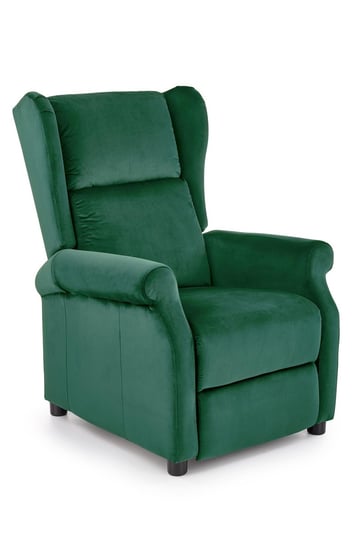 AGUSTIN 2 fotel wypoczynkowy ciemny zielony Halmar