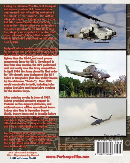 AH-1 Cobra Attack Helicopter Pilot's Flight Operating Instructions Department Of The Army Headquarters