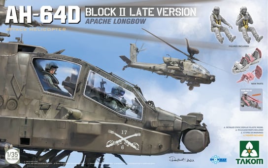 Ah-64D Block Ii Late Version 1:35 Takom 2608 Takom