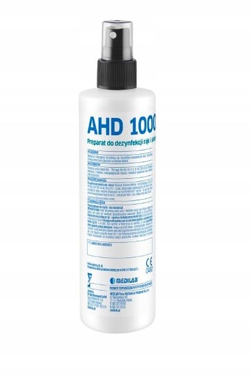 AHD 1000 płyn do dezynfekcji rąk i skóry 250ml atomizer MEDILAB