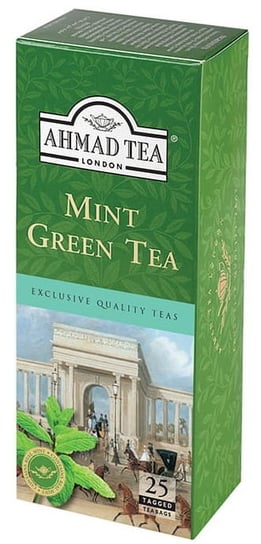 Ahmad Tea Green Tea Mint Herbata Zielona Ekspresowa Miętowa 25 Torebek Z Zawieszką Inna marka