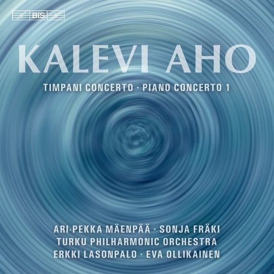 Aho: Timpani & Piano Concertos Turku Philharmonic Orchestra, Maenpaa Ari-Pekka, Fraki Sonja