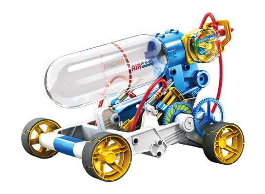 Air Car - składana zabawka samochód napędzany sprężonym powietrzem Powerplus