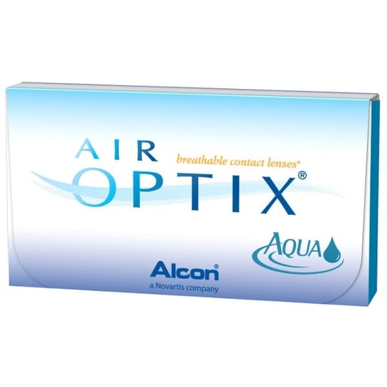 Air Optix, Aqua, Soczewki miesięczne -3.00, 6 szt. Air Optix