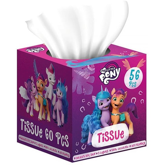 Air Val My Little Pony Tissue chusteczki papierowe 56 szt. Air Val
