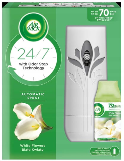 Air Wick Freshmatic Białe Kwiaty/White Flowers 250 ml Komplet AIR WICK