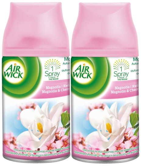 Air Wick Freshmatic wkład Magnolia i Kwiat Wiśni 2 x 250 ml Reckitt Benckiser