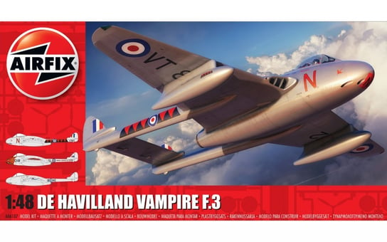 Airfix 06107 De Havilland Vampire F.3 1/48 Inna marka