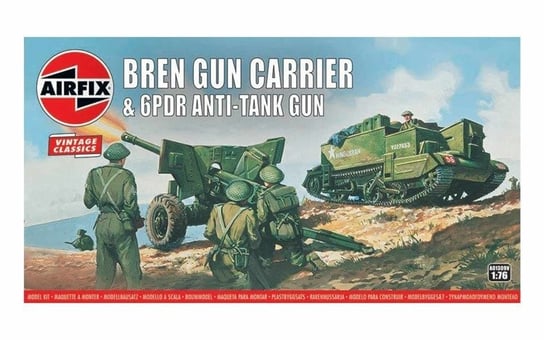 Airfix, Bren Gun Carrier & 6PDR Anti Tank Gun, Model do sklejania Airfix