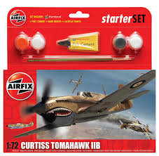 Airfix, Curtiss Tomahawk II B, Zestaw, Model do sklejania, 8+ Airfix
