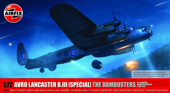 Airfix, Model plastikowy Avro Lancaster B.III Special The Dambusters 1/72 Airfix