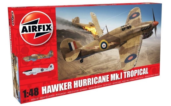 Airfix, model plastikowy Hawker Hurricane Mk I Tropikalny Airfix