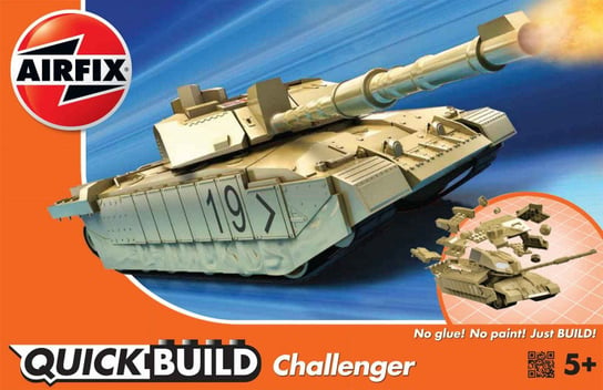 Airfix, Model Quickbuild Challenger Tank Desert (GXP-790294) Airfix