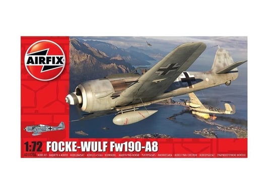 Airfix, Myśliwiec Focke-Wulf FW190A-8, Model do sklejania Airfix