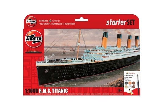Airfix, R.M.S. Titanic zestaw z farbami Airfix