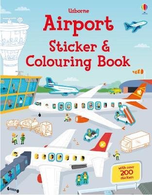 Airport Sticker and Colouring Book Tudhope Simon