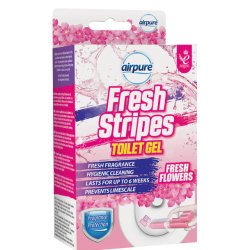 Airpure Fresh Stripes Toilet Gel Pink 45Ml Inny producent