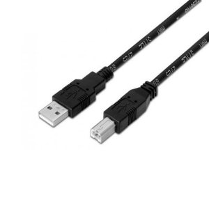 AISENS A101-0006 - Kabel do drukarki USB 2.0 o długości 1,8 m - czarny Konik