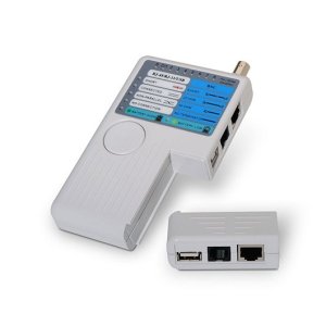 AISENS A142-0313 – Tester kabla RJ11/RJ12/RJ45 (USB, koncentryczny) szary Konik