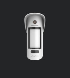AJAX MotionCam Outdoor Czujnik ruchu z funkcją aparatu (biały) Ajax
