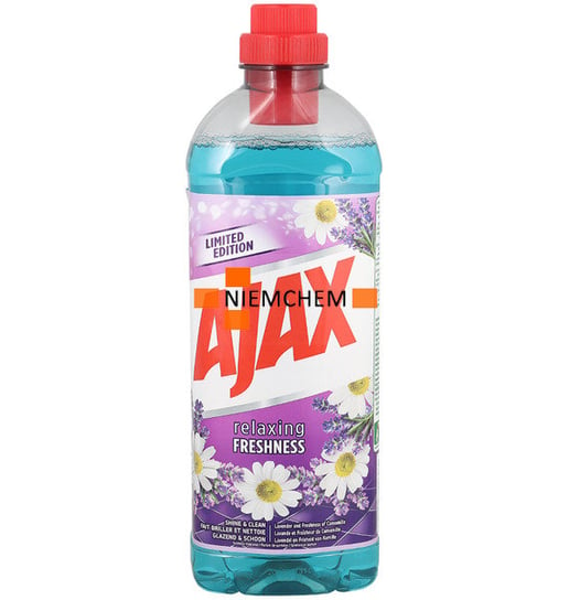Ajax Świeżość Lawendy  Płyn do Mycia Podłóg 1,L Ajax