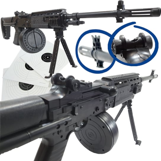 AK-12 Karabin Maszynowy Na Kulki 6mm Replika Air Soft Gun Inna marka