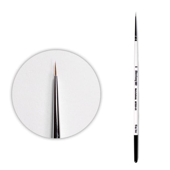 AK INTERACTIVE ABT8504/0 Marta Kolinsky Brush 4/0 AK INTERACTIVE