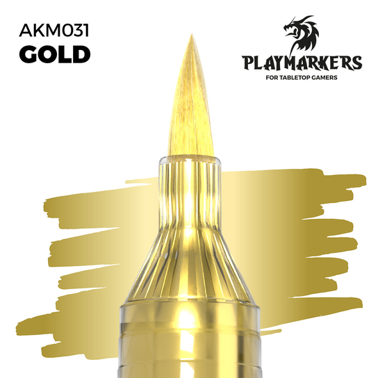 AK Interactive: Playmarkers - Gold Inna marka