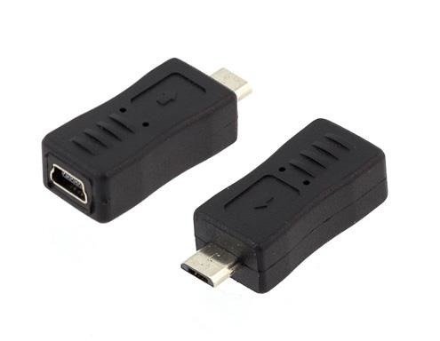 AK216 PRZEJŚCIÓWKA MINI USB NA MICRO USB MALE Oxford