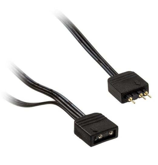 Akasa Rozgałęziacz ARGB LED 3-pin 12cm (AK-CBLD08-12BK) Akasa