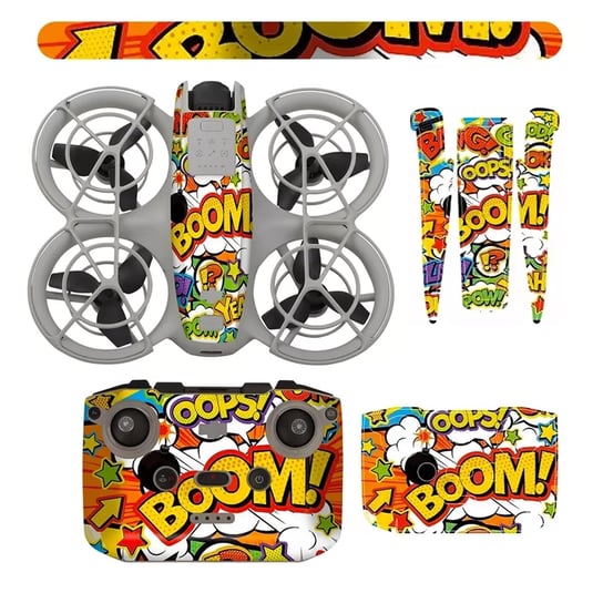 Akcesoria do DJI NEO - Naklejki Graffiti Drona DJI NEO Kontrolera RC-N3 Sunnylife