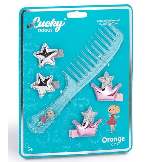 Akcesoria do włosów dla dziewczynki Lucky Doggy – Dolly z grzebieniem Lucky Doggy