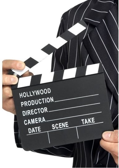 Akcesoria Hollywood: klaps filmowy Amscan