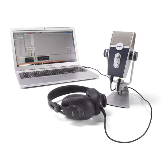AKG Podcaster Essentials - AKG Lyra C44-USB + AKG K371 AKG