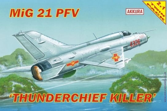 Akkura A006 Samoloty Modele Do Sklejania Mig 21 Pfv/Pf 1:72 - Dwa Modele Inna marka