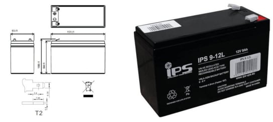 Akmulator Ips 9-12L IPS