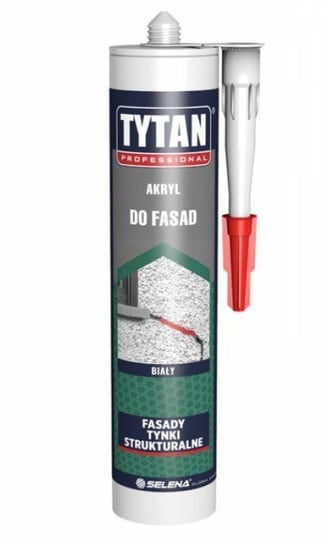 Akryl Tytan Do Fasad 280Ml Biały Tytan