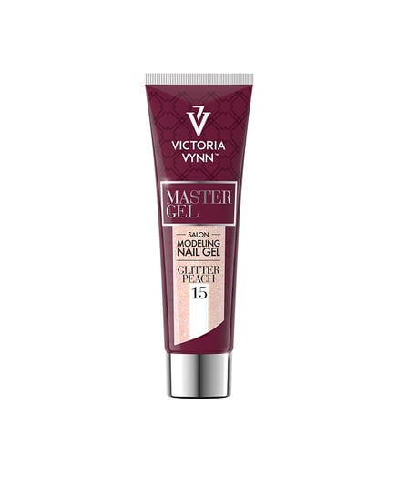 Akrylożel Victoria Vynn Master Gel 15 Glitter Peach 60 g Victoria Vynn