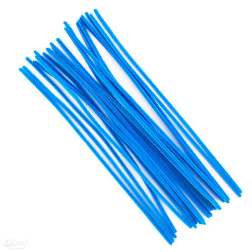 Akson, druciki kreatywne, 30cm, 25 szt, niebieskie Akson