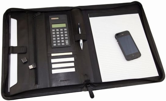 Aktówka z kieszenią na tablet i z kalkulatorem Monolith 2881 Monolith