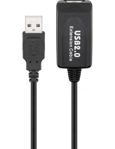 Aktywny przedłużacz USB 2.0, - Długość kabla 10 m Inna marka