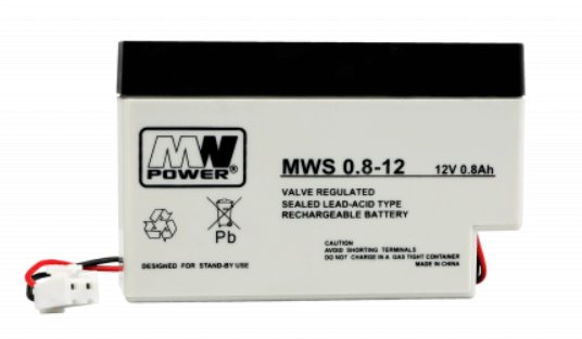 Akumulator Agm 12V 0.8Ah Mws MW Power