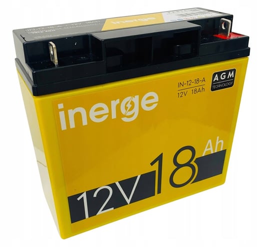 Akumulator AGM 12V 18Ah INERGE Inerge
