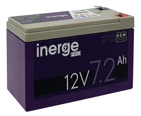 Akumulator AGM 12V 7.2Ah INERGE PRO Inerge