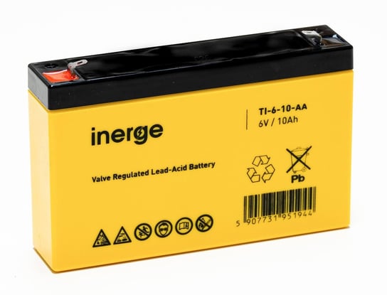 Akumulator AGM 6V 10Ah INERGE Inerge