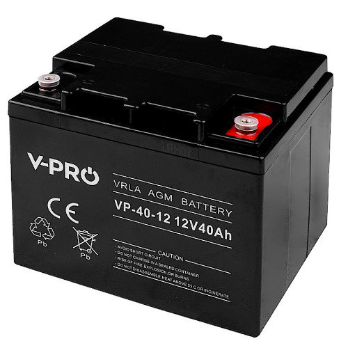Akumulator AGM OPTI VPRO 12V 40Ah Volt