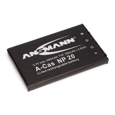 Akumulator ANSMANN A-Cas NP 20 502277305, Li-ion, 700 mAh, 3.7 V Ansmann