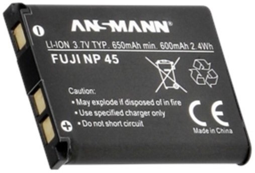 Akumulator ANSMANN A-Fuj NP-45 1400-0036, 650 mAh, 3.7 V Ansmann
